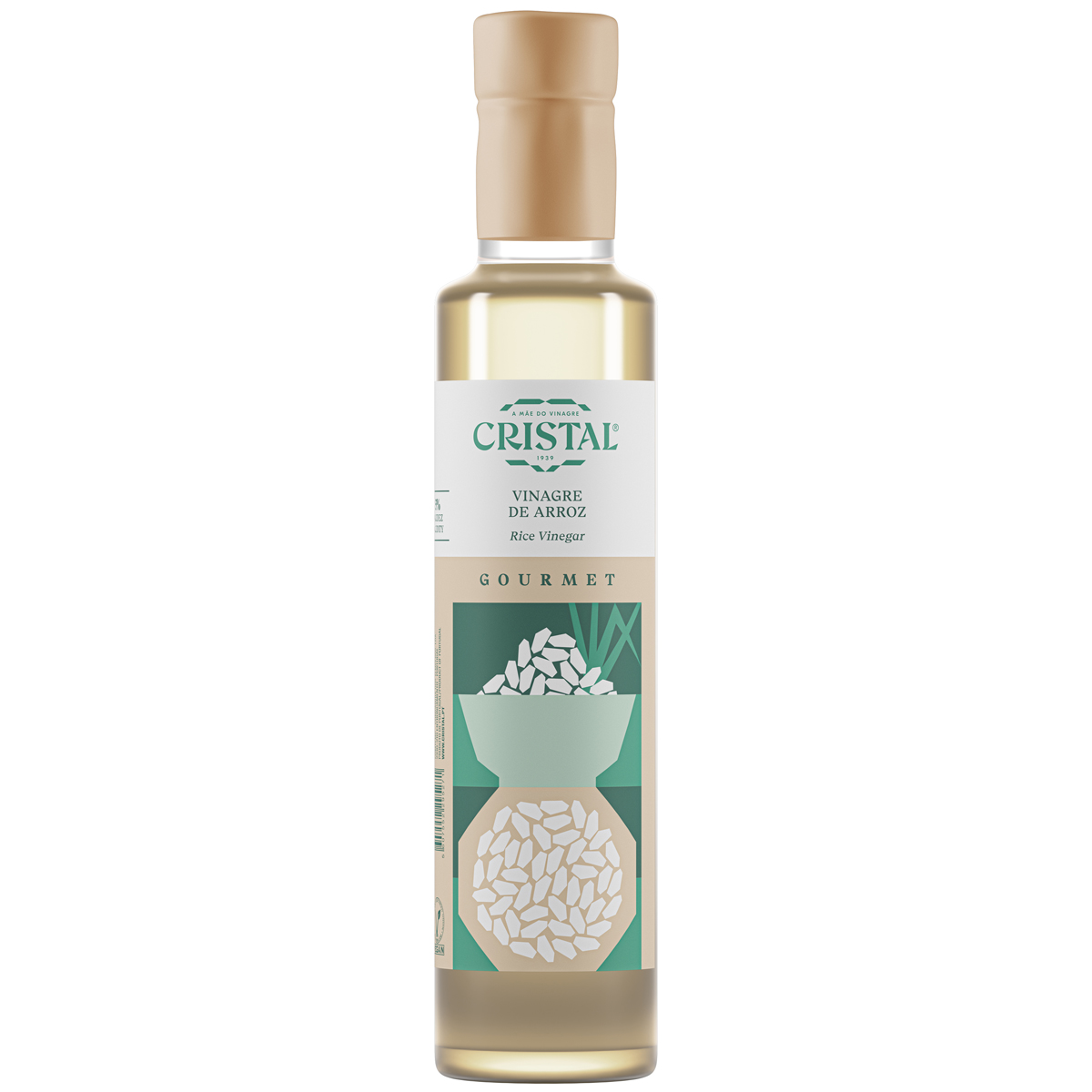 Vinagre Cristal Gourmet Arroz BIO